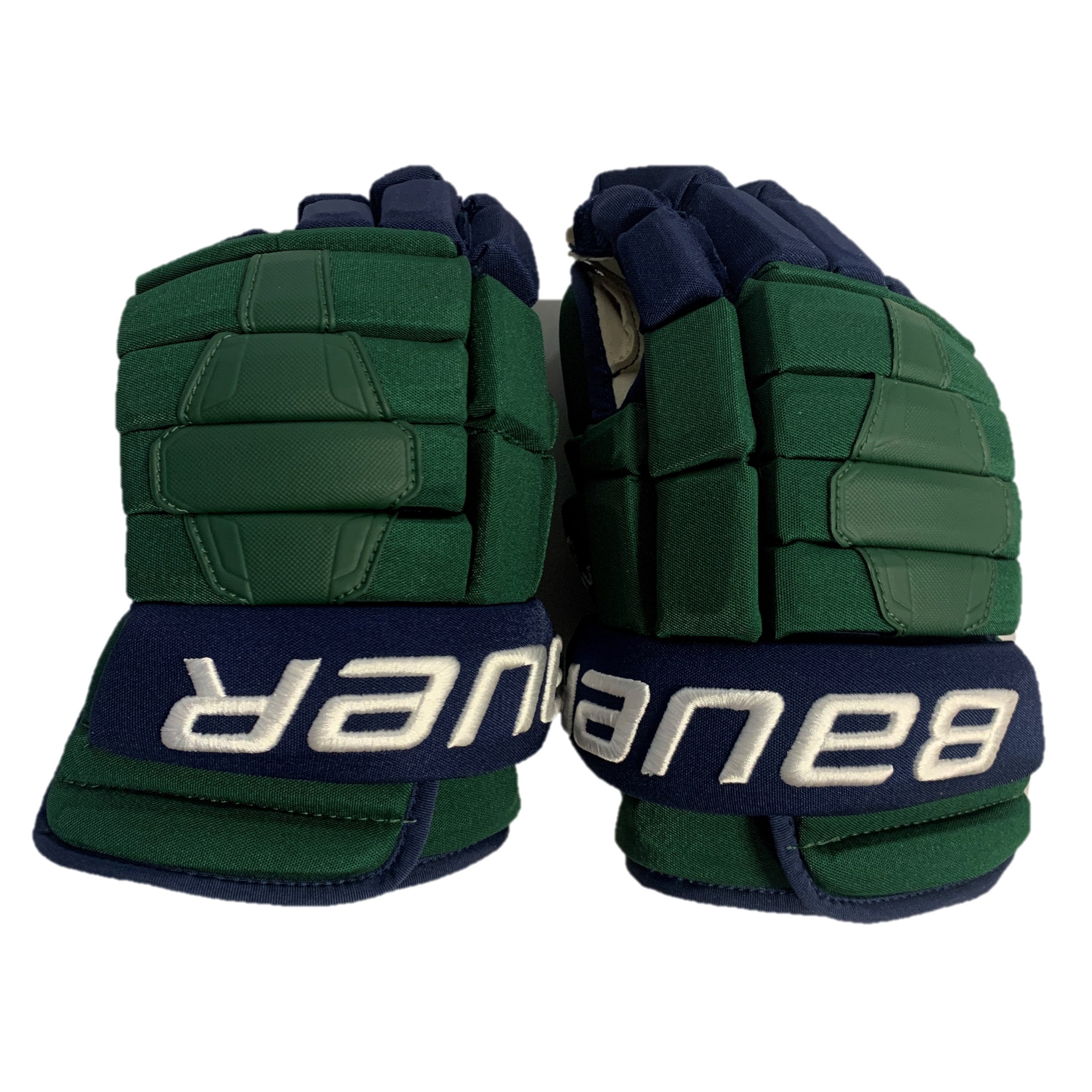 Bauer Nexus 2N - Gants NCAA Pro Stock (vert/bleu)